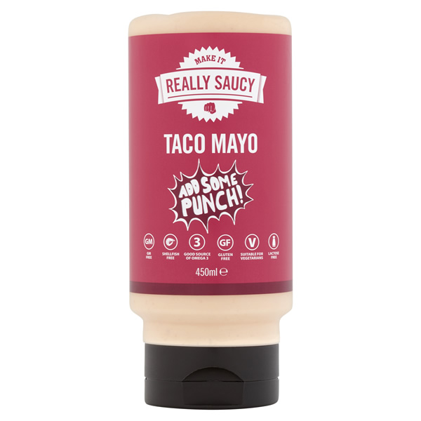 Really Saucy Taco Mayo Sauce 450ml