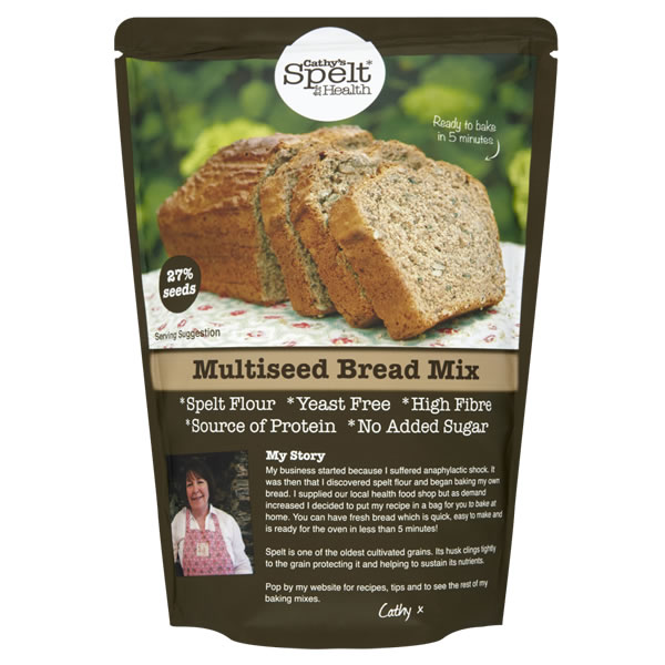 Cathy’s Spelt Multiseed Spelt Bread Mix