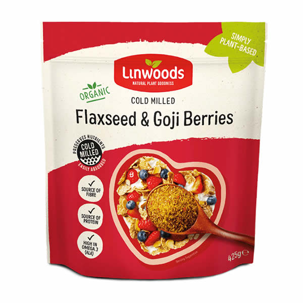 Linwoods Milled Flaxseed & Goji Berries 425g