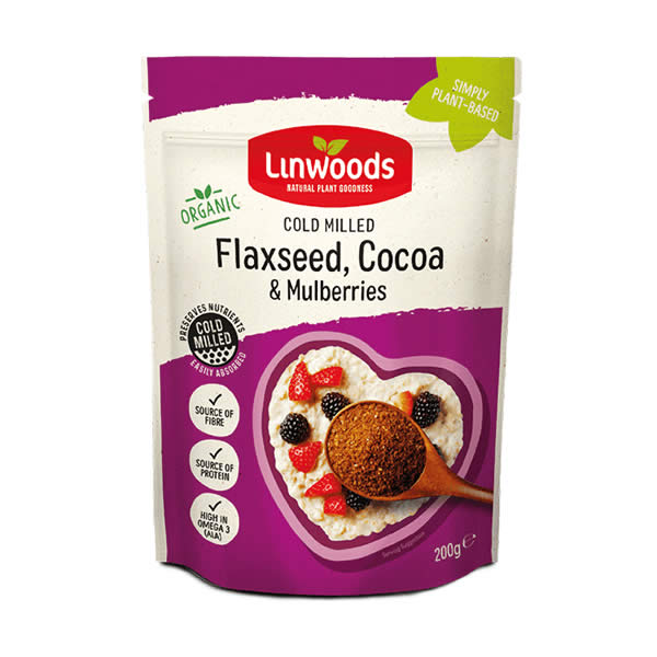 Linwoods Milled Flaxseed Cocoa and Berries