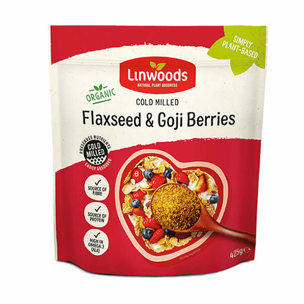 Linwoods Milled Flaxseed and Goji Berries