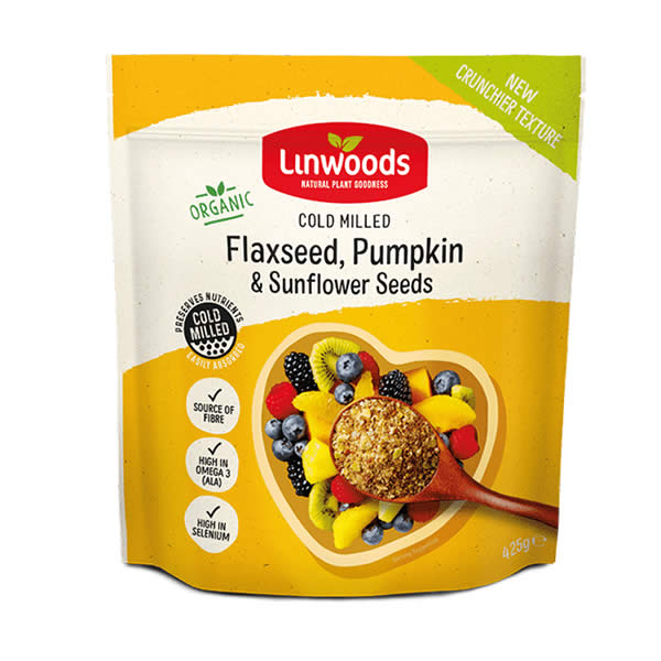 Linwoods Milled Organic Flaxseed Sunflower and Pumpkin Seeds