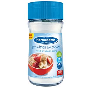 Hermesetas Granulated Sweetner 90g - Great on cereals and hot drinks