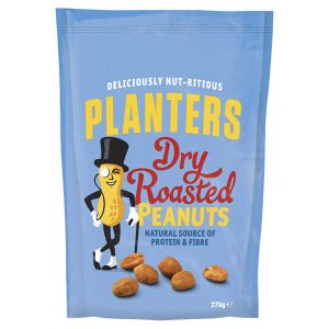 Planters Dry Roasted Peanuts 270g