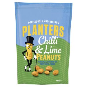 Planters Chilli and Lime Peanuts 180g