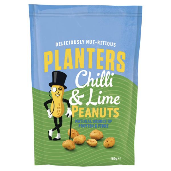 Planters Chilli and Lime Peanuts 180g