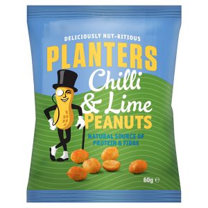 Planters Chilli and Lime Peanuts 60g