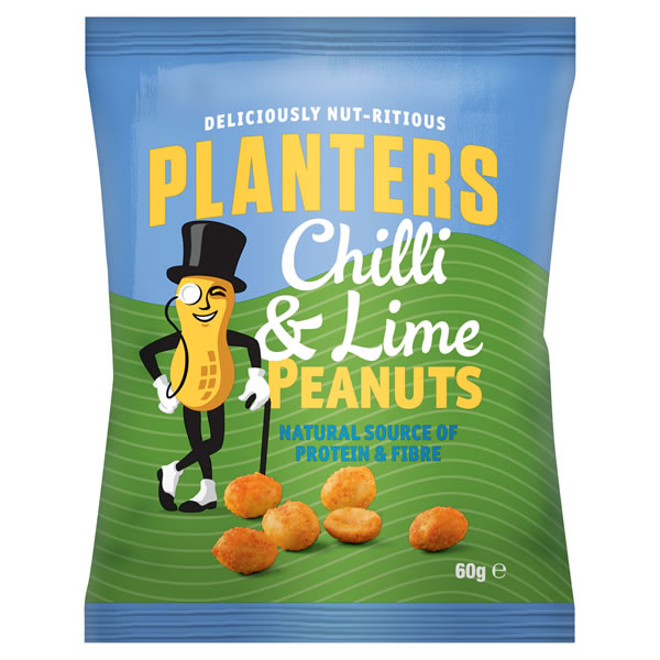 Planters Chilli and Lime Peanuts 60g