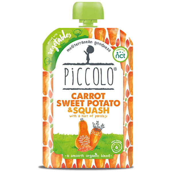 Piccolo Carrot Sweet Potato Squash Baby Food