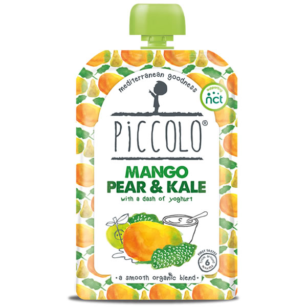 Piccolo Mango Pear Kale Baby Food