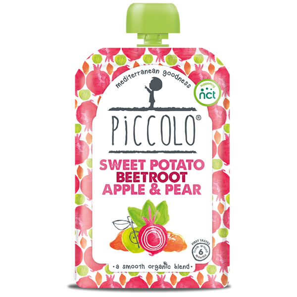 Piccolo Organic Sweet Potato Beetroot Baby Food