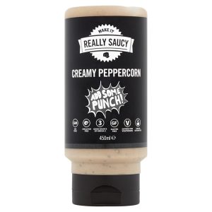 Really Saucy Creamy Peppercorn