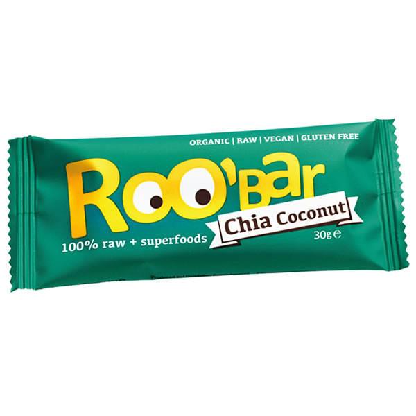 Roobar Chia and Coconut 30g