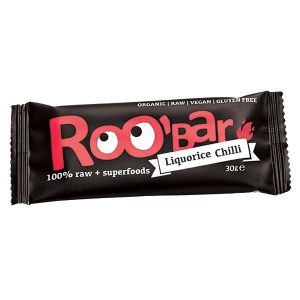 Roobar Liquorice and Chili 30g Bar