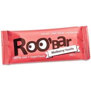 Roobar Mulberry and Vanilla Bar 30g