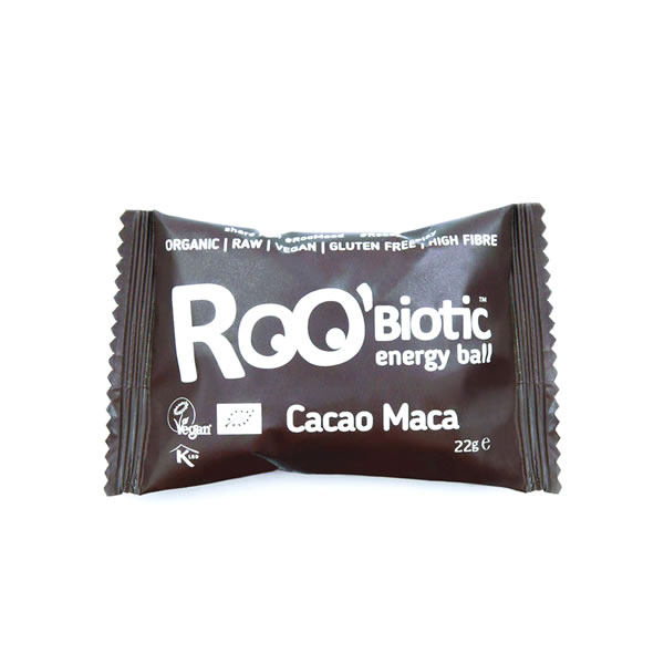 Roobiotic Cacao Maca Energy Ball 22g