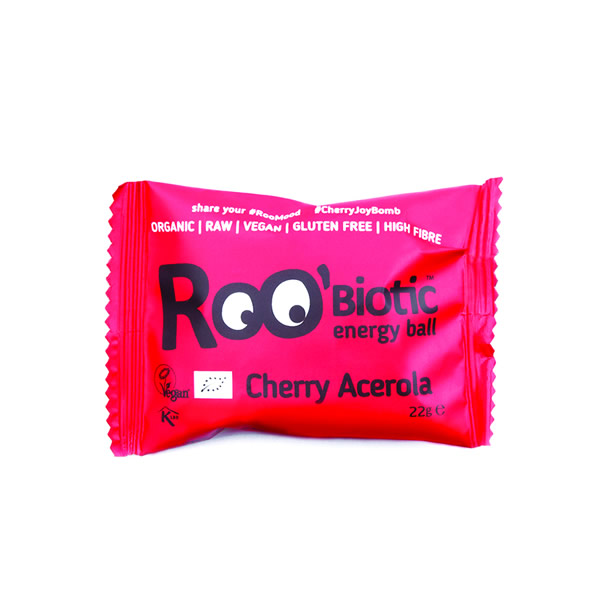 Roobiotic Cherry Acerola Energy Ball 22g