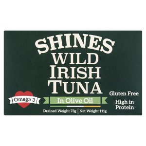 Shines Wild Irish Tuna In Olive Oil 212g Tin