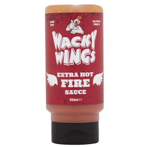 Wacky Wings Extra Hot Fire Sauce 450 ml