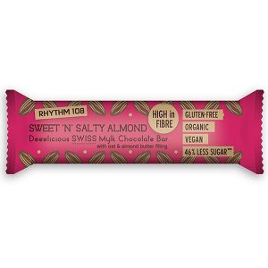 Rhythm 108 Sweet and Salty Almond Chocolate-Bar 33g