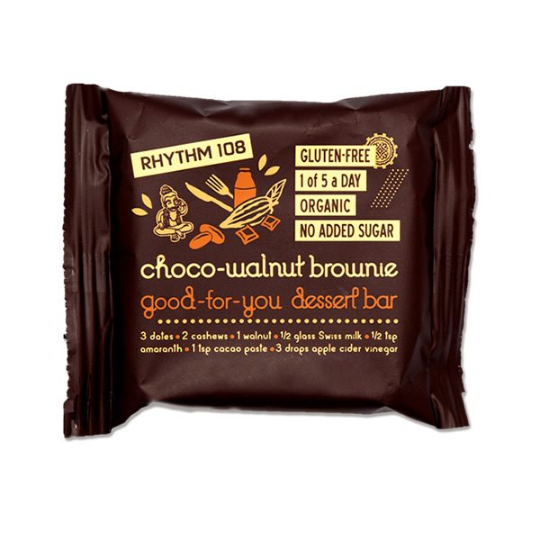 Rhythm 108 Good For You Choco Walnut Dessert Bar 24g