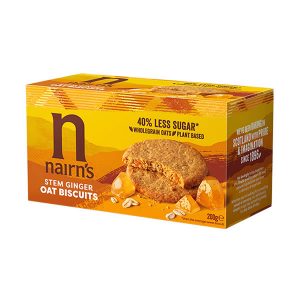 Nairn's Stem Ginger and Oat Biscuit 200g