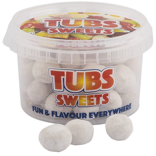Tubs Sweets White Bonbons