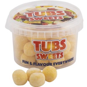 Tubs Sweets Yellow Bonbons