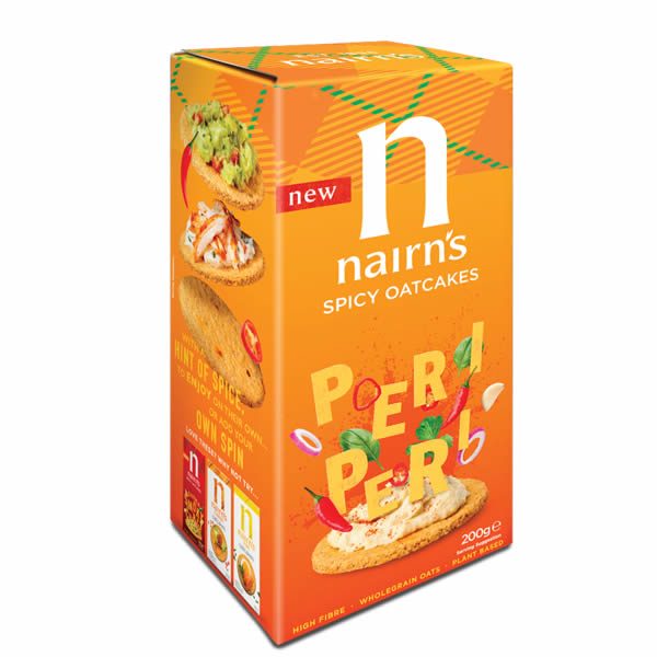 Nairn’s Peri Peri Spicy Oatcakes 200g