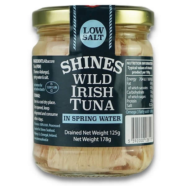 Shines Wild Irish Tuna in Spring Water
